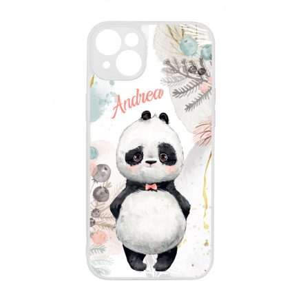 Édes kis Panda - Téli mintás iPhone 14 Plus Magsafe tok