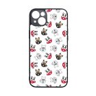 Cuki kávé és kutya mintás iPhone 14 Plus Magsafe tok