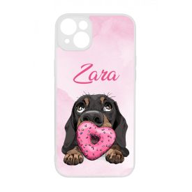 A legcukibb kutya mintás iPhone 14 Plus tok