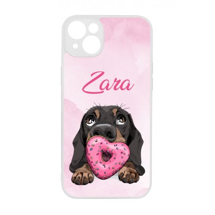 A legcukibb kutya mintás iPhone 14 Plus tok