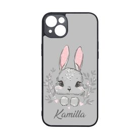 Kerd a neveddel Nyuszika iPhone 14 Plus tok