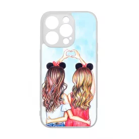 barátnők bff best friends forever legjobb barátnős besties iPhone 14 Pro tok