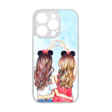 barátnők bff best friends forever legjobb barátnős besties iPhone 14 Pro tok