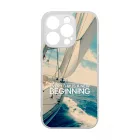 Minden nap egy új kezdet vitorlás tenger nyár iPhone 14 Pro Magsafe tok