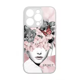 Spirit woman art tavaszi viragos iPhone 14 Pro tok