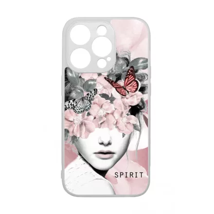Spirit woman art tavaszi viragos iPhone 14 Pro Magsafe tok