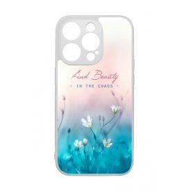 virágos tavaszi art iPhone 14 Pro tok