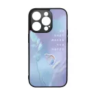 virágos tavaszi pillangós lepkés iPhone 14 Pro tok