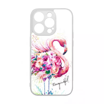 Álomszép Flamingo tropical summer nyári iPhone 14 Pro Magsafe tok