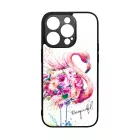 Álomszép Flamingo tropical summer nyári iPhone 14 Pro Magsafe tok