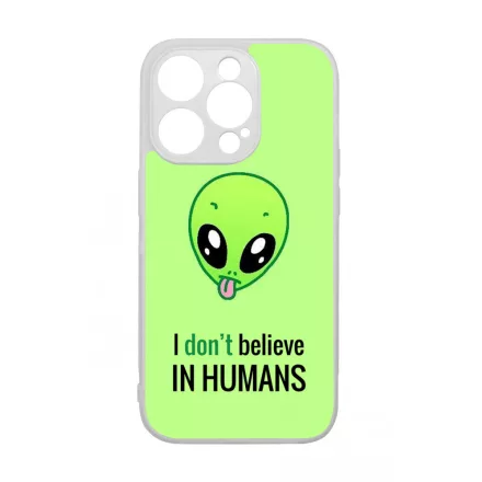 I dont believe in Humans ufo földönkívüli iPhone 14 Pro Magsafe tok
