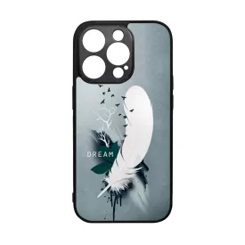 Dream - Álom - Feather, Tollas ajándék nőknek valentin napra iPhone 14 Pro tok