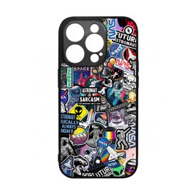 NASA matricabomba astronaut űrhajós stickerbomb iPhone 14 Pro tok