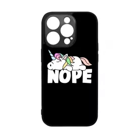 NOPE unikornis unicorn egyszarvú iPhone 14 Pro tok