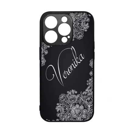 Kérd a neveddel - Matyó magyar mintás hungarian folk iPhone 14 Pro Magsafe tok