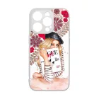 Matyó & Fashion Girl magyar mintás hungarian folk iPhone 14 Pro tok