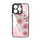 Kérd a neveddel - RoseGold Matyó magyar mintás hungarian folk iPhone 14 Pro tok