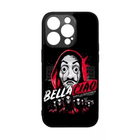 Bella Ciao ART - A Nagy Pénzrablás - la casa de papel iPhone 14 Pro tok