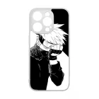 Kakashi Black & White - naruto anime iPhone 14 Pro Magsafe tok