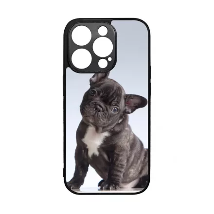 Tündéri Francia bulldog iPhone 14 Pro tok