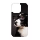 Csak okosan kutya mintás iPhone 14 Pro tok
