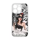 Fashion Show Girl Wild Beauty Csajos Allat mintas iPhone 14 Pro tok