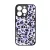 Purple Leopard Wild Beauty Csajos Allat mintas iPhone 14 Pro tok