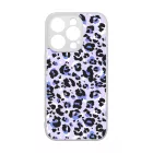 Purple Leopard Wild Beauty Csajos Allat mintas iPhone 14 Pro Magsafe tok