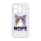 NOPE Cat Antisocial iPhone 14 Pro Magsafe tok