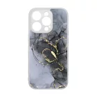 Golden Black marvanyos marvany mintas hatás iPhone 14 Pro Magsafe tok