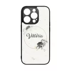 marble marvany mintas Rozsa viragos iPhone 14 Pro tok