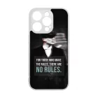 Tommy Shelby No rules idezet peaky blinders iPhone 14 Pro Magsafe tok