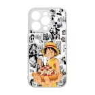 Monkey D Luffy Pizza - One Piece iPhone 14 Pro tok