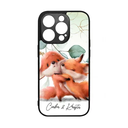 Kerd a neveddel - Fox Love - osz iPhone 14 Pro Magsafe tok
