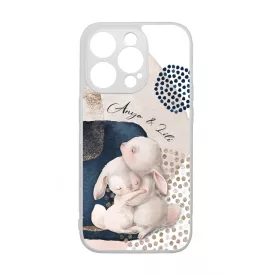 Kerd a neveddel - Cuki nyuszik - osz iPhone 14 Pro tok