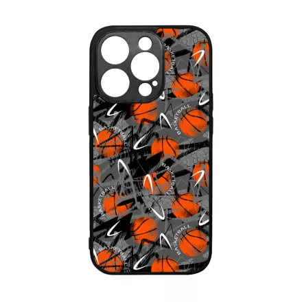 Grunge Basketball Kosarlabda mintas iPhone 14 Pro Magsafe tok