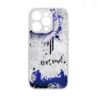 Kerd a neveddel BLUE kezilabda mintas iPhone 14 Pro tok