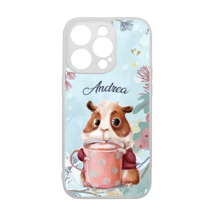 Kakaós hörcsög - Téli mintás iPhone 14 Pro Magsafe tok