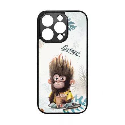 Kávés Maki - Téli mintás iPhone 14 Pro Magsafe tok