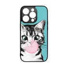 Bubble Cat - cica mintás iPhone 14 Pro Magsafe tok