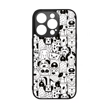 Aranyos kutya mintás iPhone 14 Pro Magsafe tok