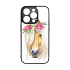 Csodaszép rajzolt lovas iPhone 14 Pro Magsafe tok