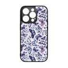 Gyonyoru lila pillangok iPhone 14 Pro tok