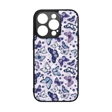 Gyonyoru lila pillangok iPhone 14 Pro Magsafe tok