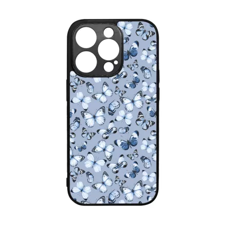 Szepseges kek pillangok iPhone 14 Pro tok