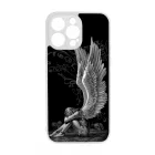 angyal angyalos fekete bukott iPhone 14 Pro Max tok
