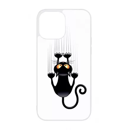 kapaszkodó macska macskás cica cicás iPhone 14 Pro Max tok