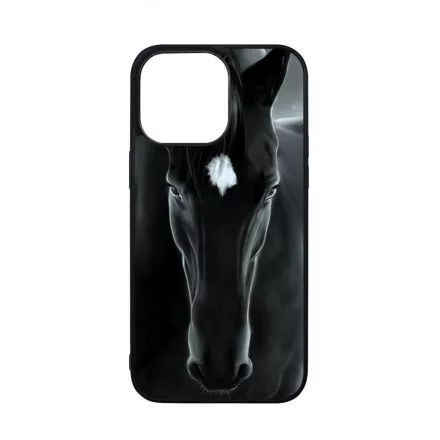 lovas fekete ló iPhone 14 Pro Max Magsafe tok
