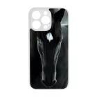 lovas fekete ló iPhone 14 Pro Max Magsafe tok