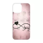 csajos lila infinity infinitis végtelen iPhone 14 Pro Max tok